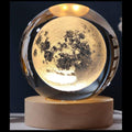 3D Crystal Globe Night Light